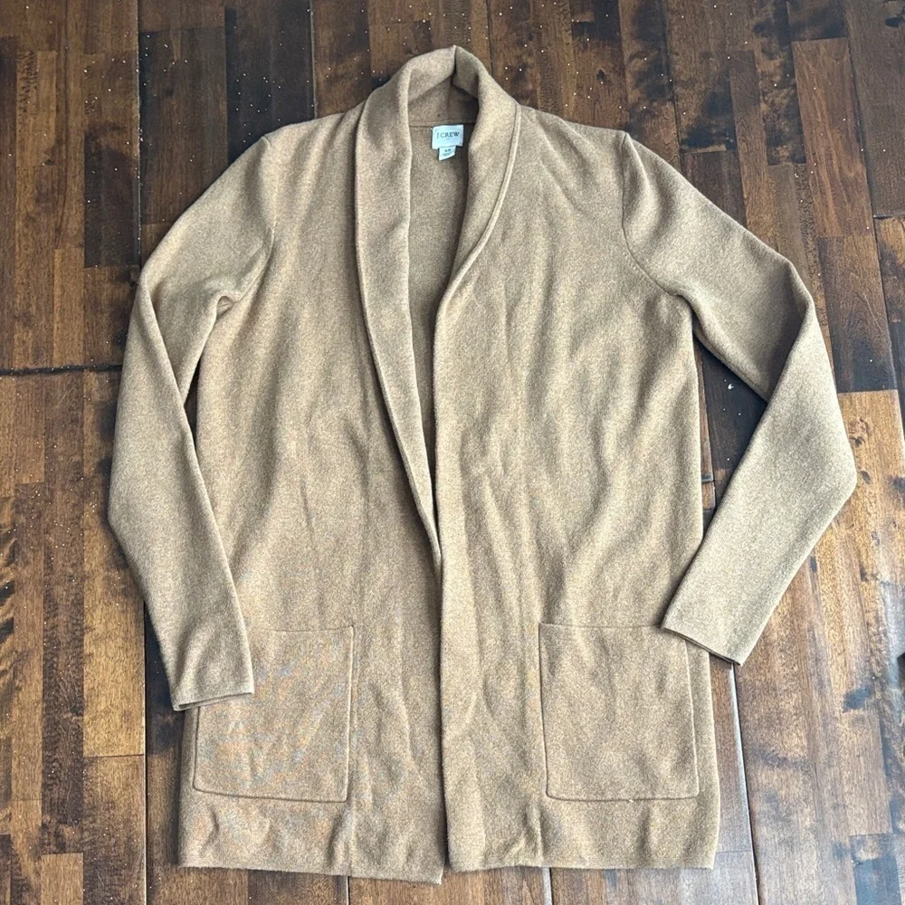 J. Crew Women's Brown Open Front Blazer